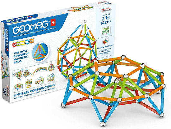 Cover for Geomag · Geomag Super Color Recycled 142Dlg (Toys)