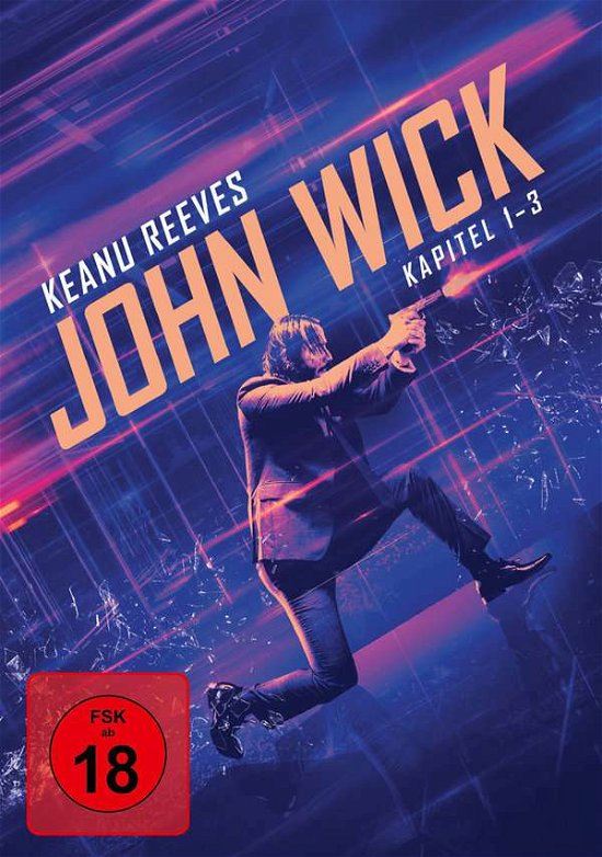 Cover for John Wick: Kapitel 1-3/3dvd (DVD) (2020)