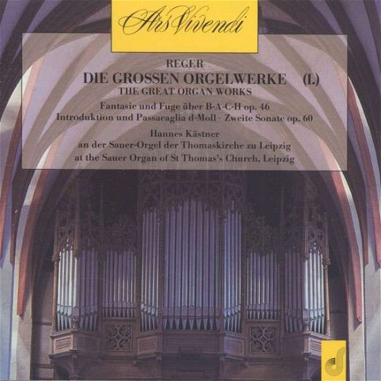 Cover for Kästner Hannes · M Reger - the Great Organ Works I (CD)