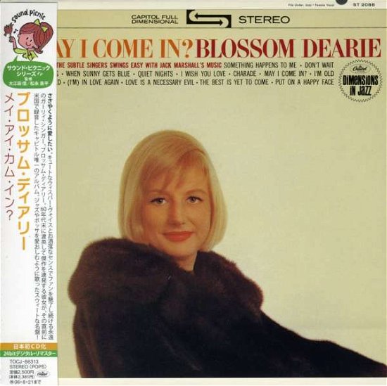 May I Come In - Blossom Dearie - Muziek - TOSHIBA - 4988006839861 - 22 februari 2006