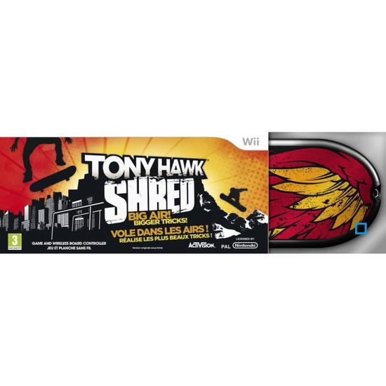 Cover for Activision Blizzard · Tony Hawk Shred (Wii) (2010)