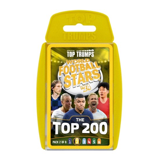 Cover for Winning Moves · Top Trumps World Football Stars Top 200 Cards - Pack 2 (Paperback Book) (2024)