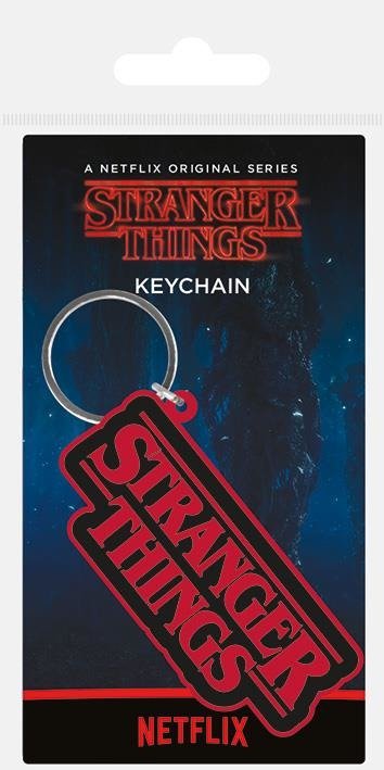 Cover for Keychain · STRANGER THINGS - Logo - Rubber Keychain (MERCH) (2020)