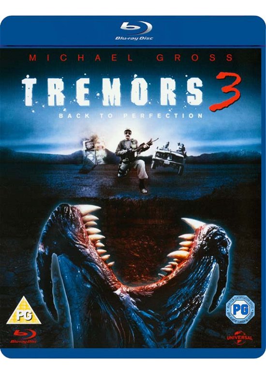 Cover for Tremors 3: Back to Perfection · Tremors 3 - Back To Perfection (Blu-ray) (2013)