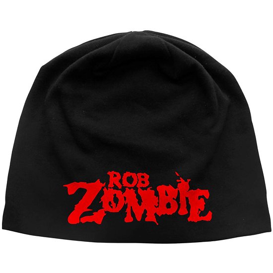 Cover for Rob Zombie · Rob Zombie Unisex Beanie Hat: Logo (Kläder) [Black - Unisex edition]