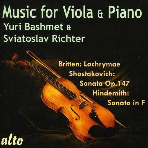 Music For Viola & Piano - Yuri Bashmet / Sviatoslav Richter - Music - ALTO CLASSICS - 5055354411861 - 2000