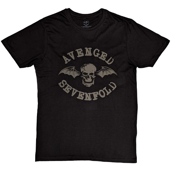Avenged Sevenfold Unisex Hi-Build T-Shirt: Classic Deathbat - Avenged Sevenfold - Marchandise -  - 5056561065861 - 