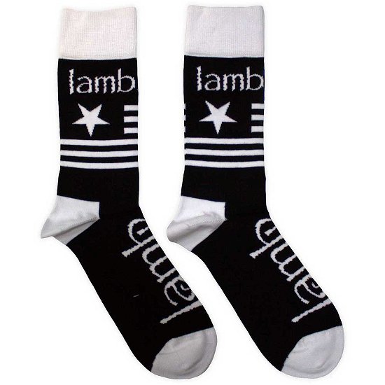 Cover for Lamb Of God · Lamb Of God Unisex Ankle Socks: Flag (UK Size 7 - 11) (Klær) [size M]