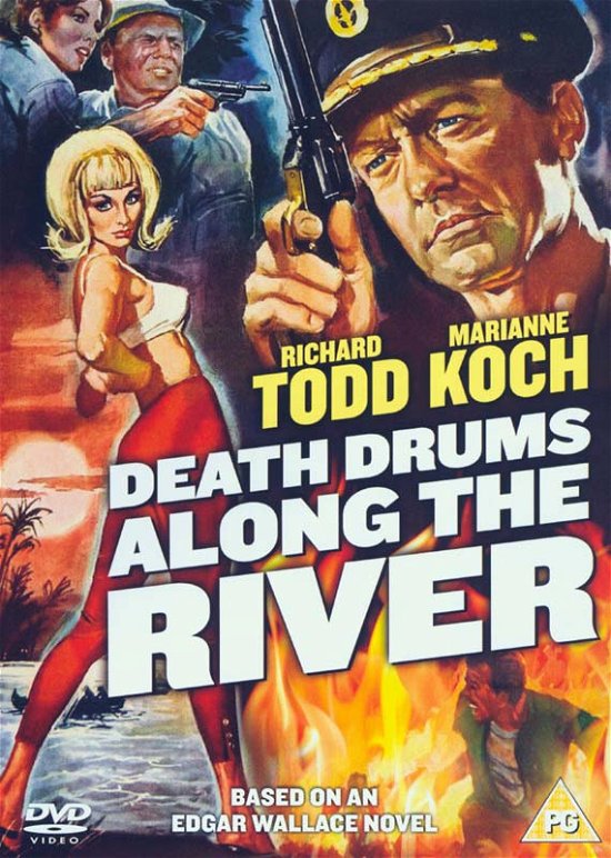 Cover for Death Drums Along the River · Death Drums Along The River (DVD) (2014)