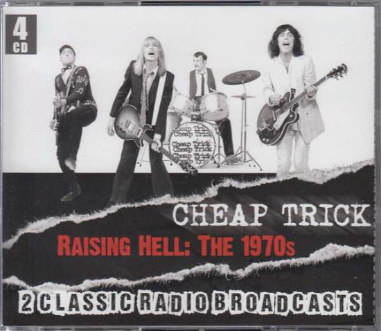 Cover for Cheap Trick · Raising Hell:the 1970s (CD) (2018)