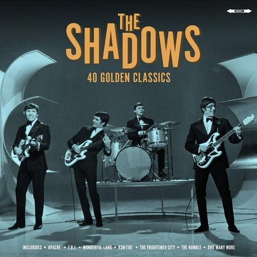 Cover for Shadows · The Shadows; 40 Golden Classic (CD) (2022)
