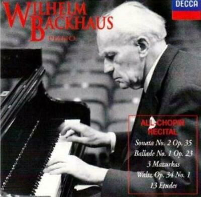 Cover for Backhaus Wilhelm · All-chopin Recital (CD)