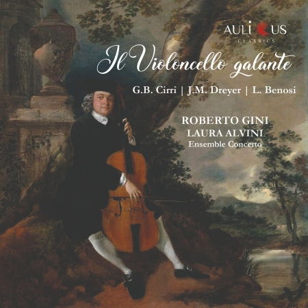 Cover for Gini, Roberto / Alvini, Laura / Ensemble Concerto · Il Violoncello Galante (CD) (2021)