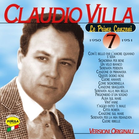Cover for Claudio Villa · Claudio Villa Prime Canzoni 7 (CD) (2013)