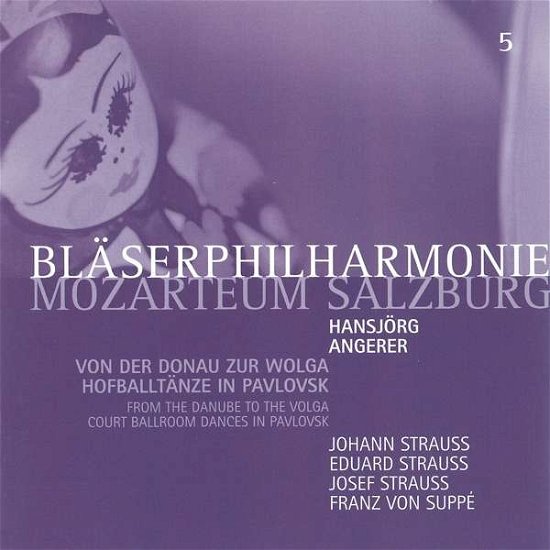 Cover for Bläserphilharmonie Mozarteum · Von der Donau zur Wolga (CD) (2021)