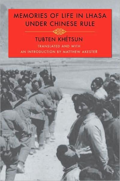 Cover for Tubten Khetsun · Memories of Life in Lhasa Under Chinese Rule (Innbunden bok) (2007)