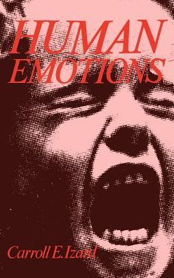 Cover for Carroll E. Izard · Human Emotions - Emotions, Personality, and Psychotherapy (Hardcover Book) [1977 edition] (1977)