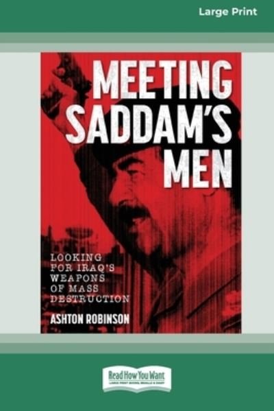 Cover for Ashton Robinson · Meeting Saddam's Men (Buch) (2020)