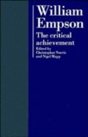 Cover for Christopher Norris · William Empson: The Critical Achievement (Gebundenes Buch) (1993)