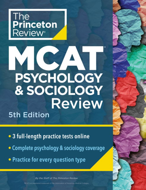 Cover for Princeton Review · Princeton Review MCAT Psychology and Sociology Review, 5th Edition: Complete Behavioral Sciences Content Prep + Practice Tests (Paperback Book) [5 Revised edition] (2025)