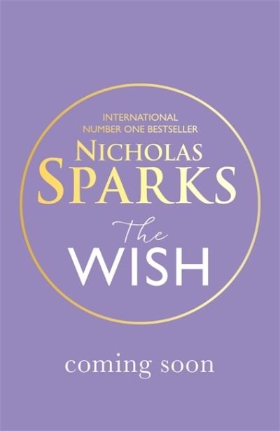 The Wish - Nicholas Sparks - Books - Little, Brown Book Group - 9780751567861 - September 28, 2021