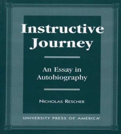 Cover for Nicholas Rescher · Instructive Journey: An Essay in Autobiography (Paperback Book) (1997)