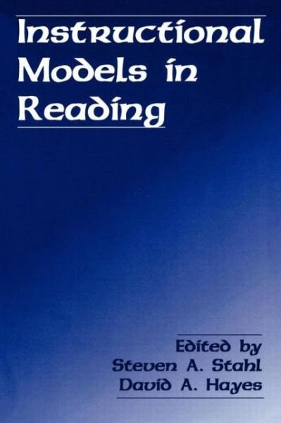 Cover for Stahl · Instructional Models in Reading (Taschenbuch) (1996)