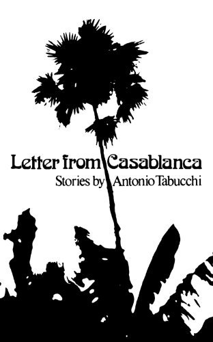 Cover for Antonio Tabucchi · Letter from Casablanca (Taschenbuch) (1986)