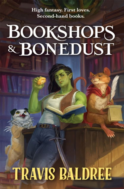 Cover for Travis Baldree · Bookshops &amp; Bonedust (Paperback Book) (2023)