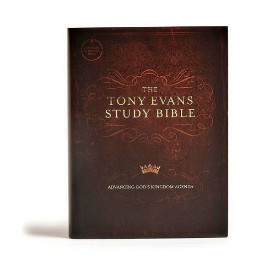 Cover for Tony Evans · CSB Tony Evans Study Bible, Hardcover, Black Letter, Study Notes and Commentary, Articles, Videos, Ribbon Marker, Sewn Binding, Easy-to-Read Bible Serif Type (Inbunden Bok) (2019)