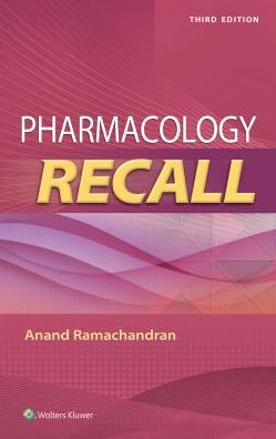 Cover for Ramachandran · Pharmacology Recall 3e (Paperback Book) [Third, North American edition] (2019)