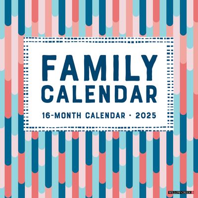 Willow Creek Press · Family Planner 2025 12 X 12 Wall Calendar (Calendar) (2024)