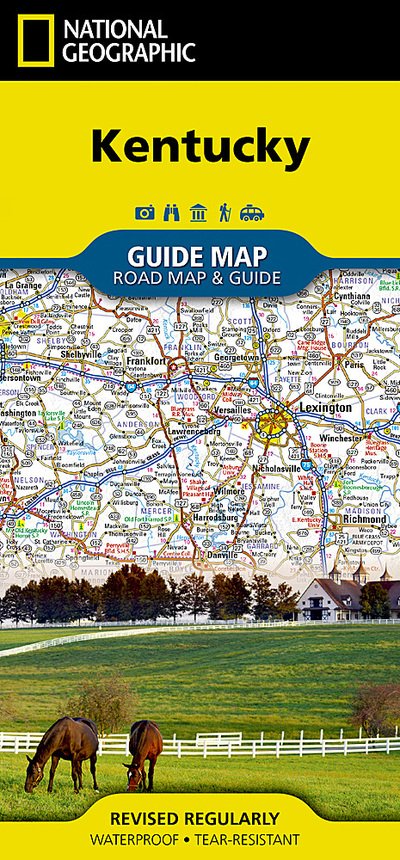 Cover for National Geographic Maps · Kentucky (Map) [2022nd edition] (2022)