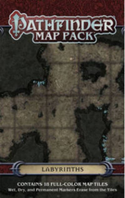 Pathfinder Map Pack: Labyrinths - Jason A. Engle - Lautapelit - Paizo Publishing, LLC - 9781601258861 - tiistai 20. syyskuuta 2016
