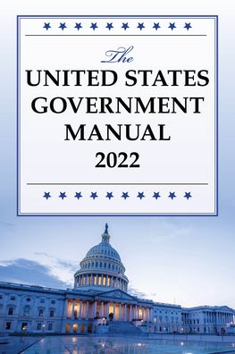 Cover for The United States Government Manual 2022 (Paperback Book) (2023)