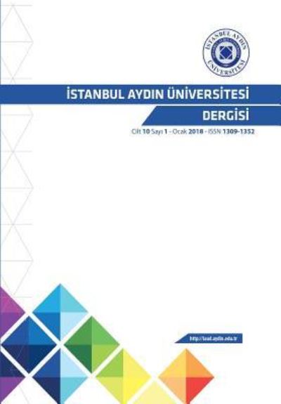 Cover for HÃ¼lya Yengin · Istanbul Aydin Ueniversitesi Dergisi (Paperback Book) (2018)