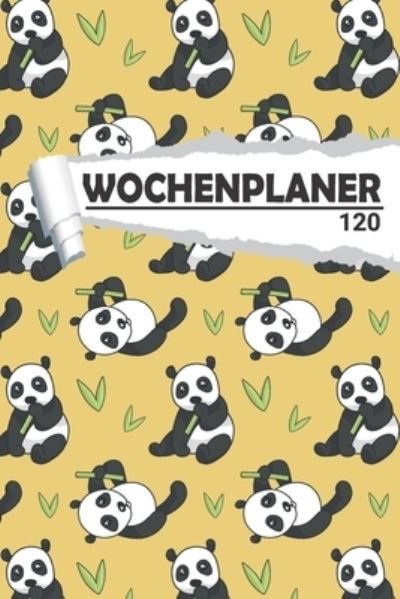 Cover for Aw Media · Wochenplaner Panda Bar (Paperback Bog) (2020)