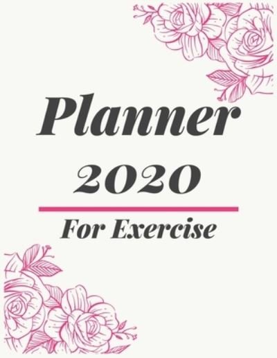 Cover for Aj Books Gallery · Planner 2020 for Exercise (Pocketbok) (2019)