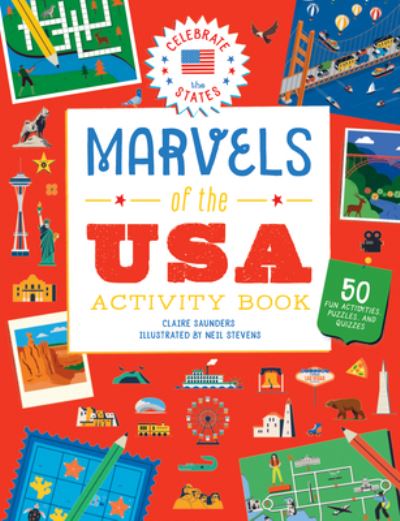 Cover for Claire Saunders · Marvels of the USA Activity Book (Buch) (2022)