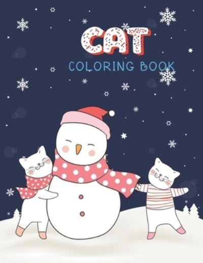 Cover for Ralp T Woods · Cat Coloring Book (Paperback Book) (2019)