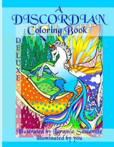 Cover for Laramie Sasseville · Discordian Coloring Book Deluxe Edition (Paperback Book) (2018)