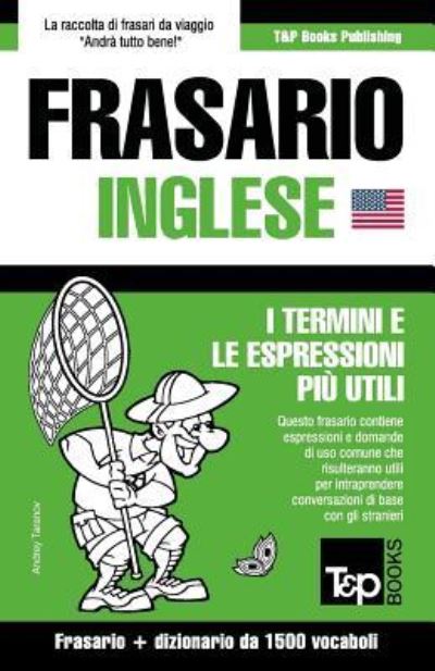 Cover for Andrey Taranov · Frasario Italiano-Inglese e dizionario ridotto da 1500 vocaboli (Paperback Book) (2015)