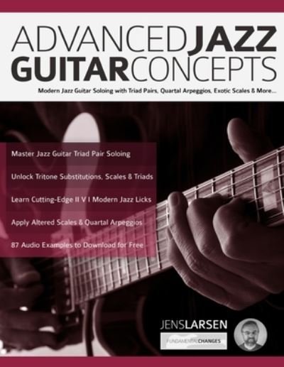 Cover for Jens Larsen · Advanced Jazz Guitar Concepts (Paperback Book) (2019)