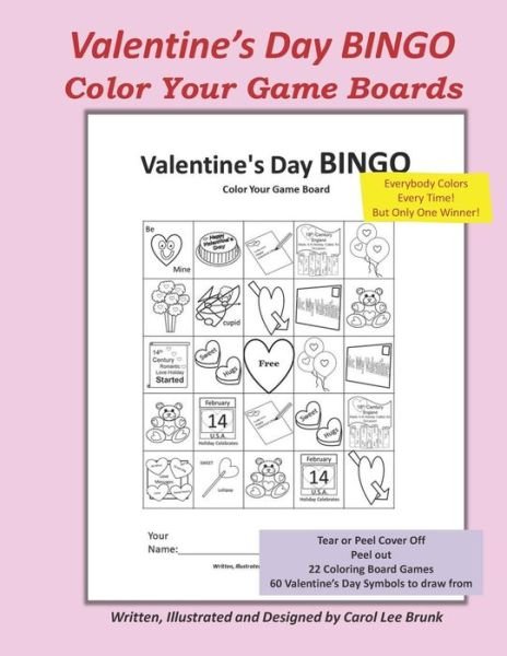 Cover for Carol Lee Brunk · Valentine's Day Bingo (Paperback Bog) (2019)