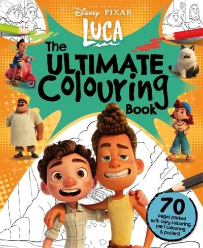 Cover for Walt Disney · Disney Pixar Luca: The Ultimate Colouring Book - From the Movie (Paperback Bog) (2021)