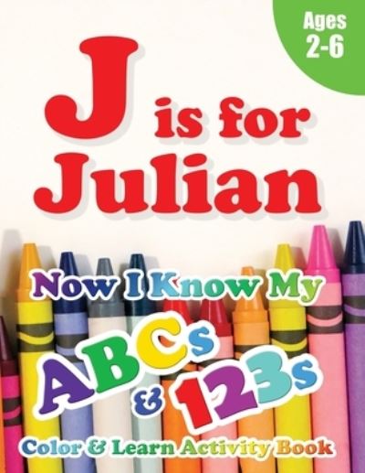 Cover for Crawford House Learning Books · J is for Julian (Taschenbuch) (2020)