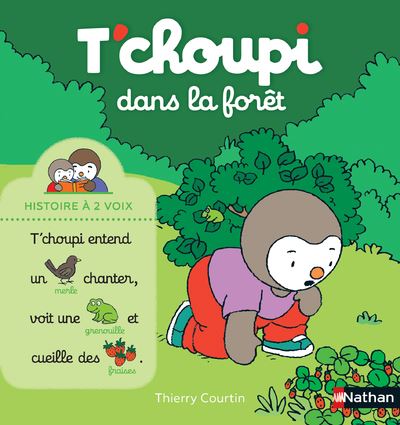 Cover for Thierry Courtin · T'choupi dans la foret (Hardcover Book) (2015)