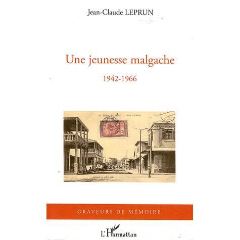 Cover for Jean-Claude Leprun · Une jeunesse malgache (Paperback Book) (2020)