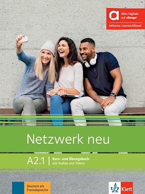 Cover for Stefanie Dengler · Netzwerk neu A2.1 - Hybrid edition allango (Paperback Book) (2024)