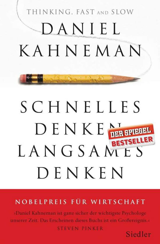 Cover for Kahneman · Schnelles Denken,langsames Den (Book)